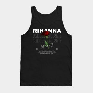 Rihanna // Flower Tank Top